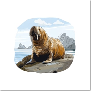 Walrus Posters and Art